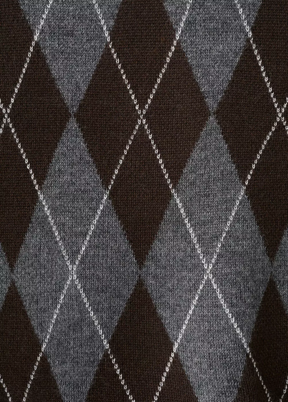 Sweater berlengan pendek motif berlian