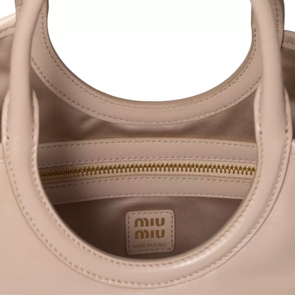 Ivy Classic Leather Bag Powder Pink