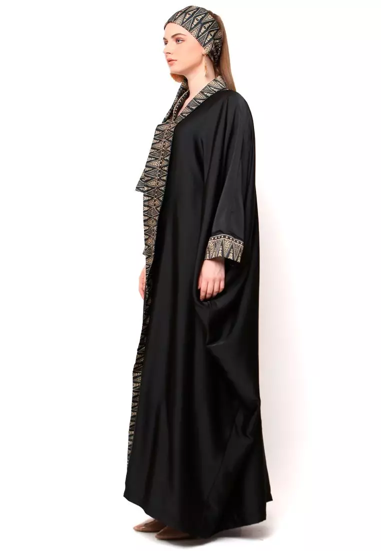 Kanzi Exclusive Long Sleeve Songket Kaftan
