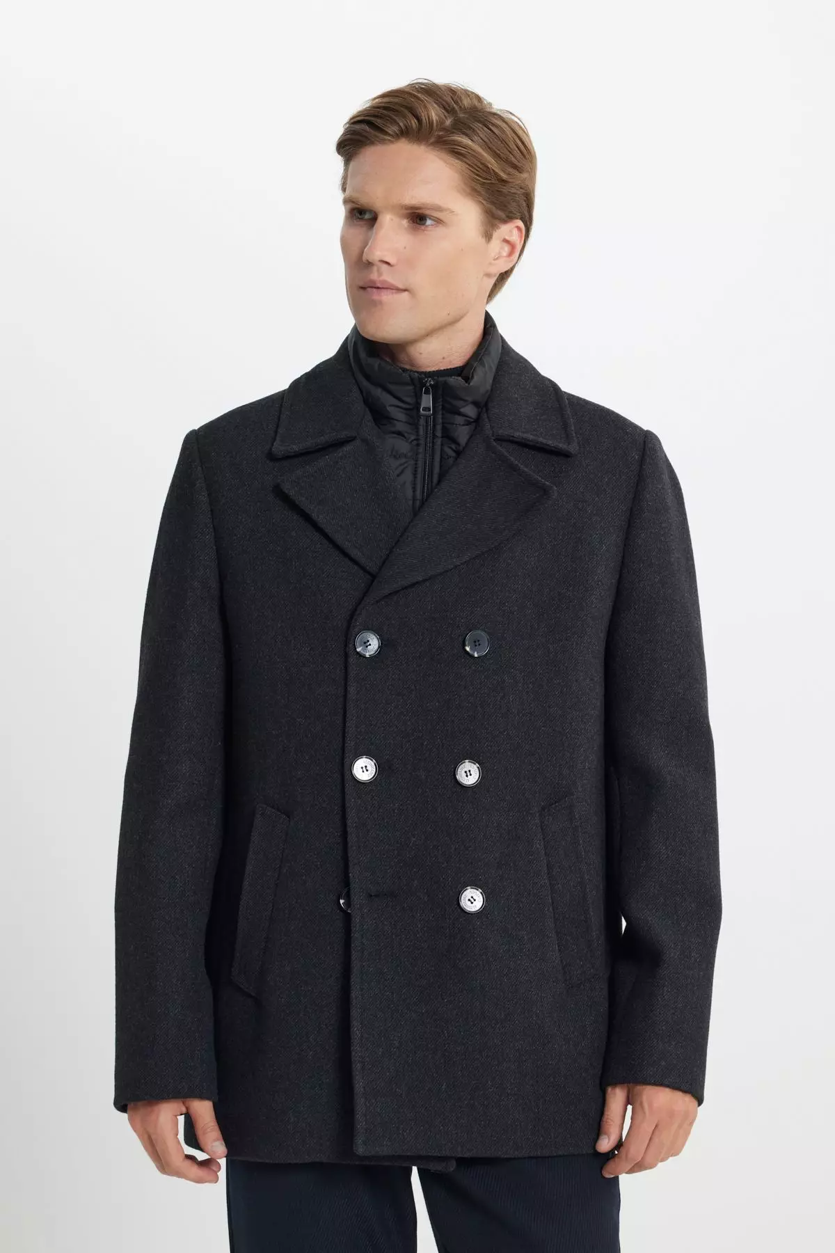 Collar Woolen Coat