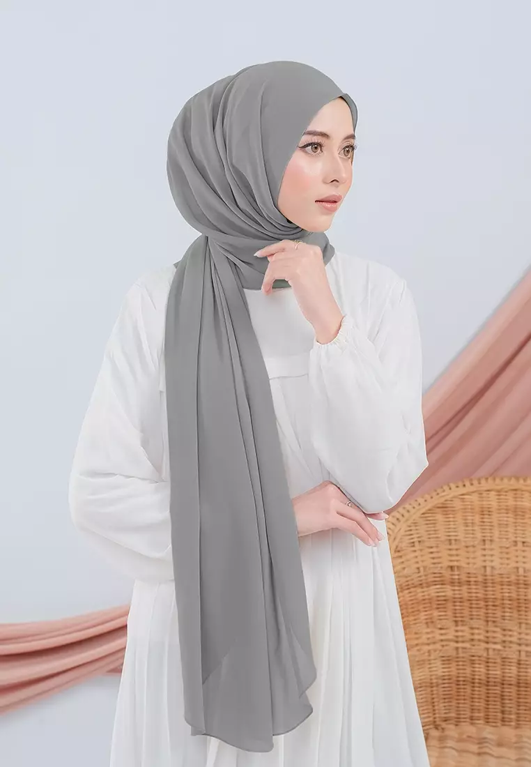 HIJAB INSTAN SABIYA - DARK GREY