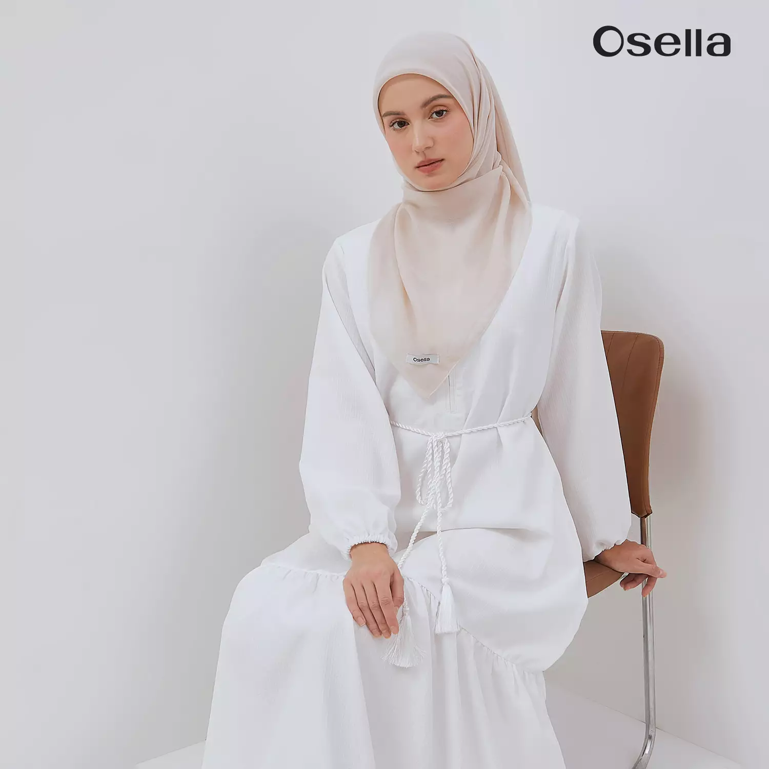 Osella Premium Plain Paris Square Hijab 310D6602 | Hijab Paris Wanita