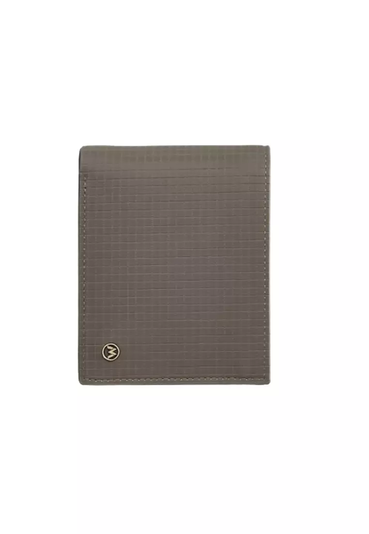 Dompet Lipat Pria Pendek RFID Blocking Bahan Kulit PU Leather Premium BAEOS ORIGINAL - Blue