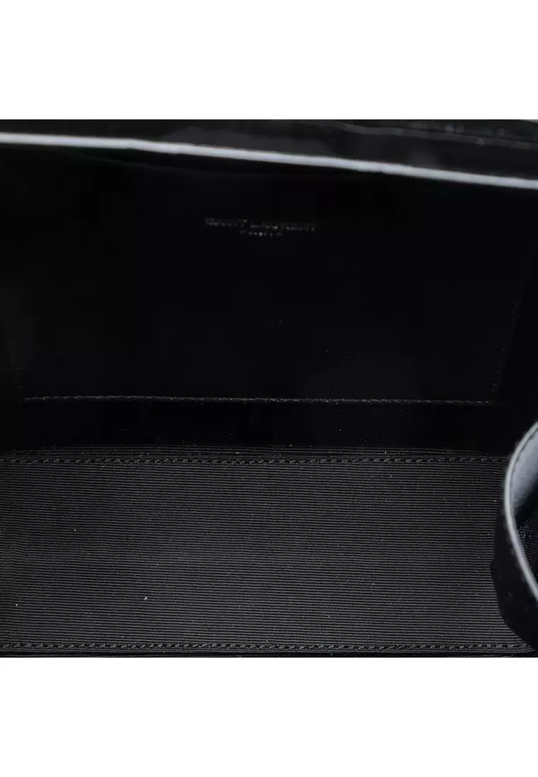 Pre-Loved Saint Laurent Patent Camera Bag