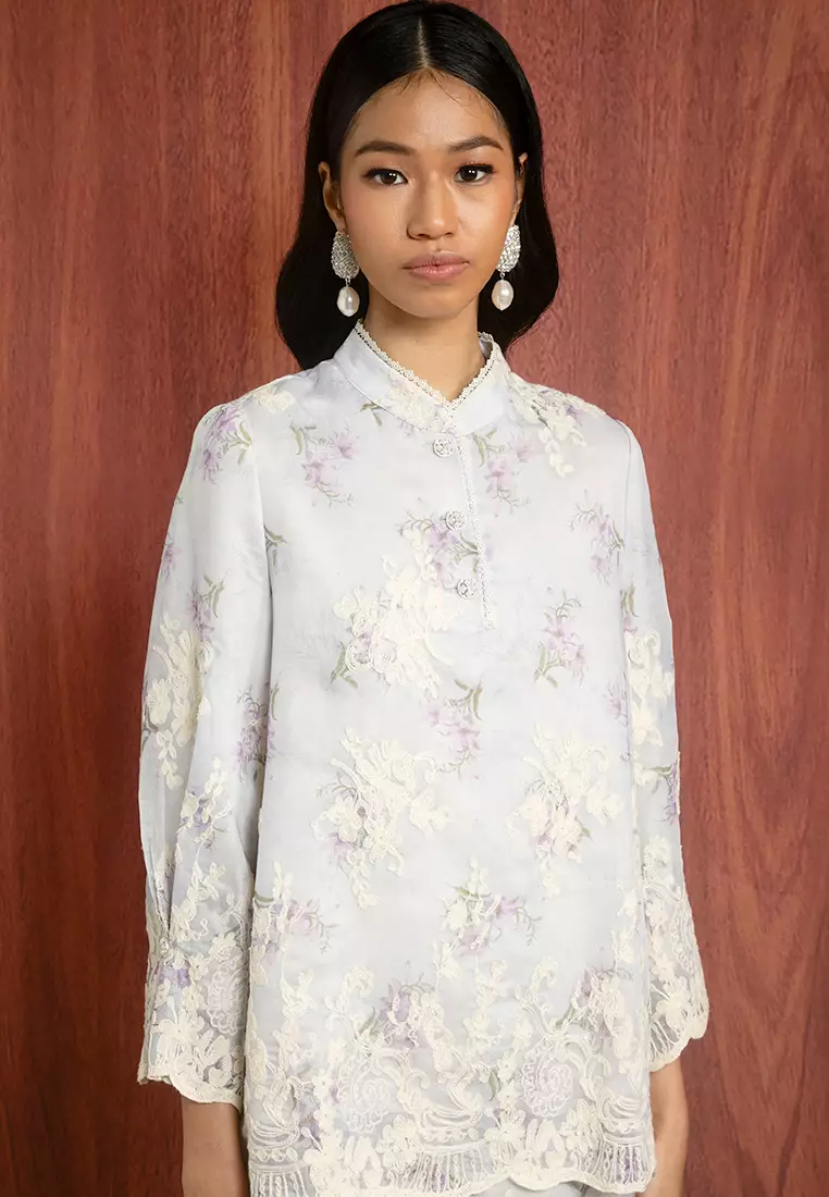 MARIA 刺繡連身套裝