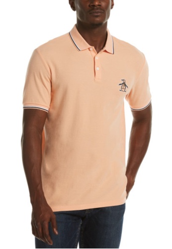 Original Penguin Mens Short Sleeve Polo with Tipping