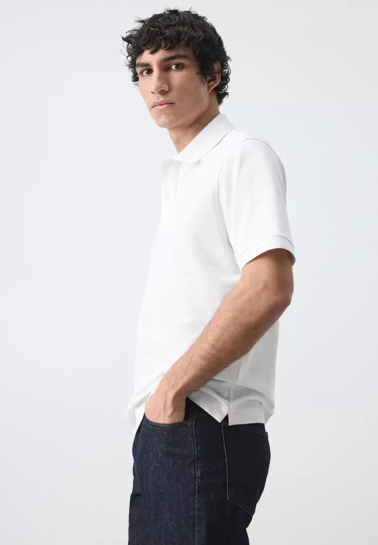 Regular-Fit Cotton Piqué Polo Shirt