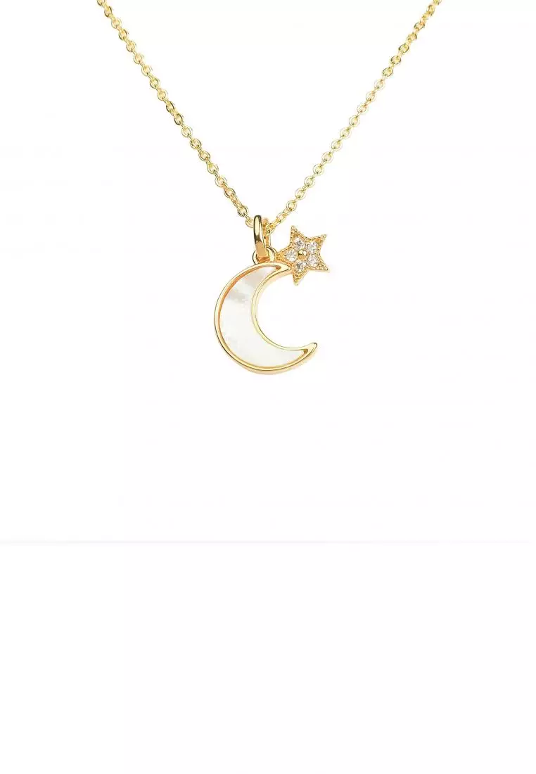 Mikana moon shop necklace