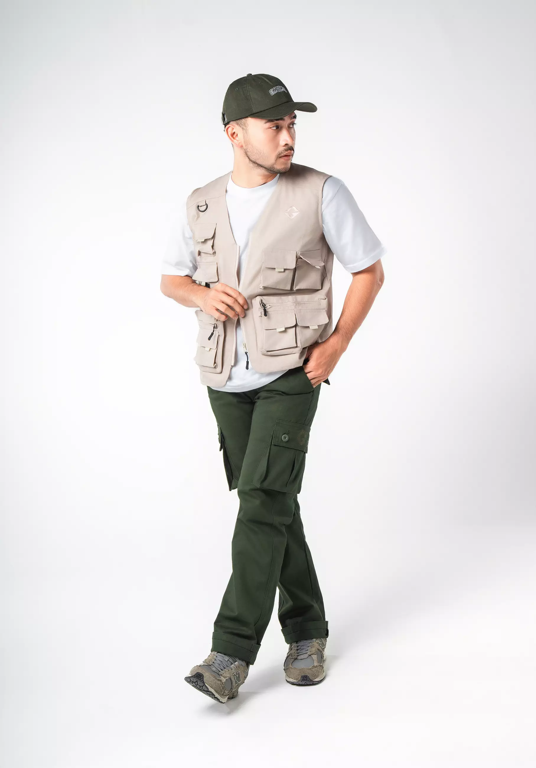 Tactical Vest / Rompi Cream Warlord