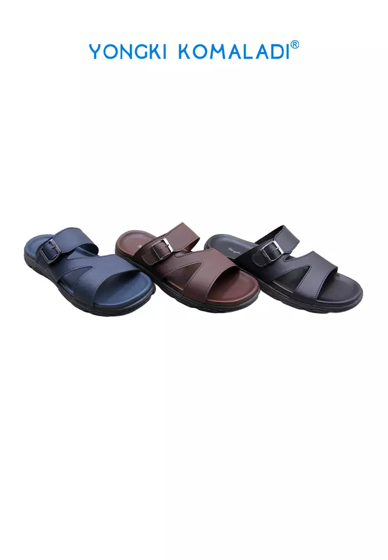 YONGKI KOMALADI SANDAL OL-ESRF481-24 HITAM