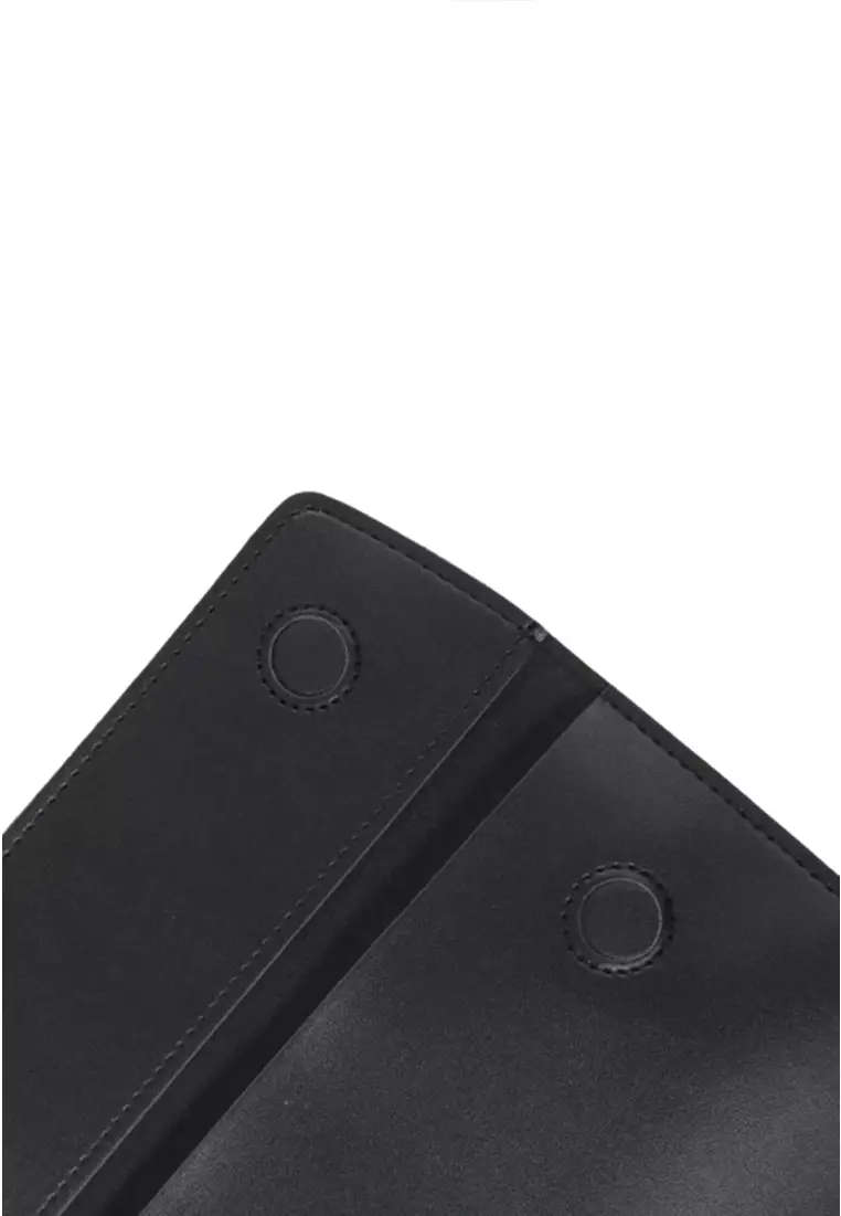 Hugo Sleeve Case Laptop Unisex Pro Retina 13 Inch Model Vertical Material Leather ORIGINAL - Black