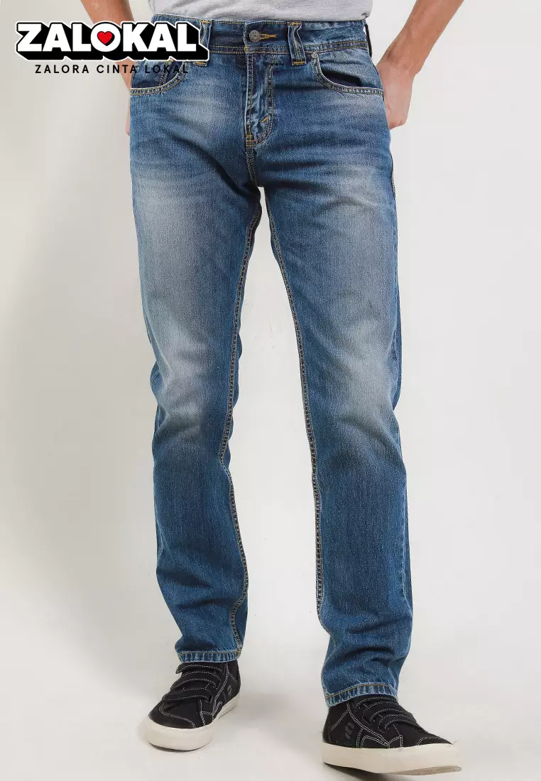Jual Lois Jeans Slim Fit Denim Pants CFL080D Original 2025