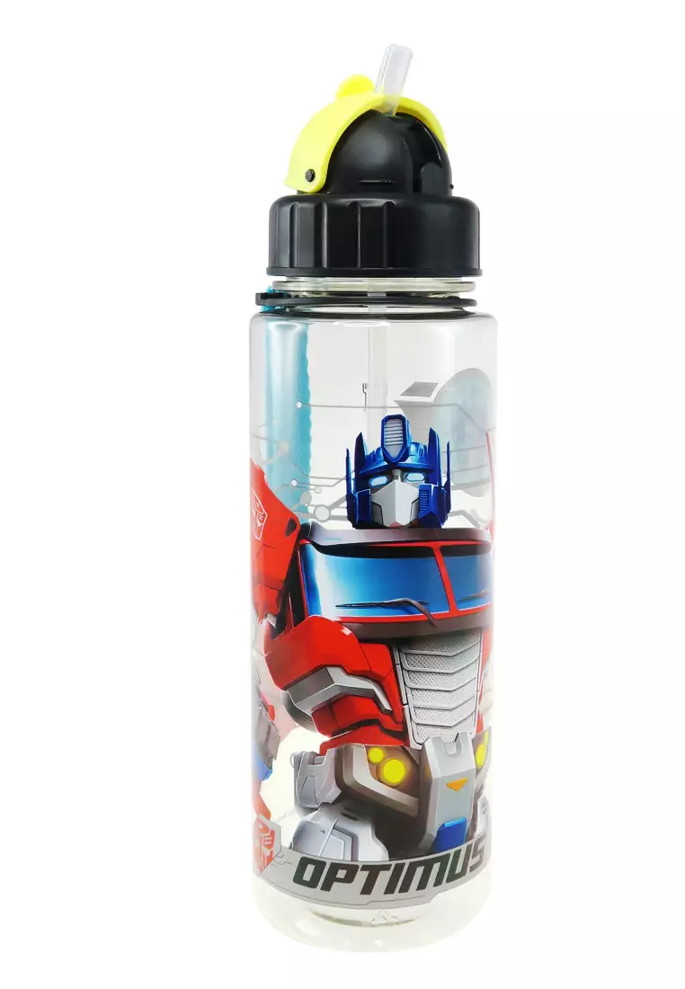 Product Transformers Power UpPop Up Bottle 650ml BPA Free - BGStreets  Holdings