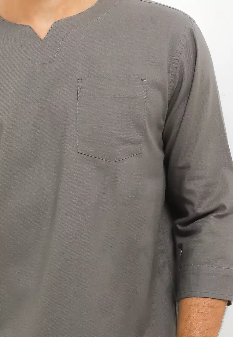 Kemko Dobby Slub Lengan 3/4 - Vince T-Shirts