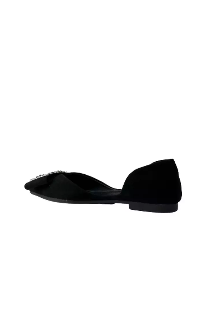 Buy Celsius WOMEN POINTED TOES VELVET FLATS SHOES Online | ZALORA Malaysia