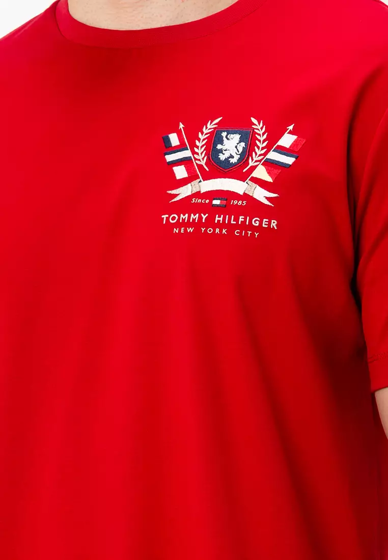Crest Interlock T-Shirt - Tommy Mainline