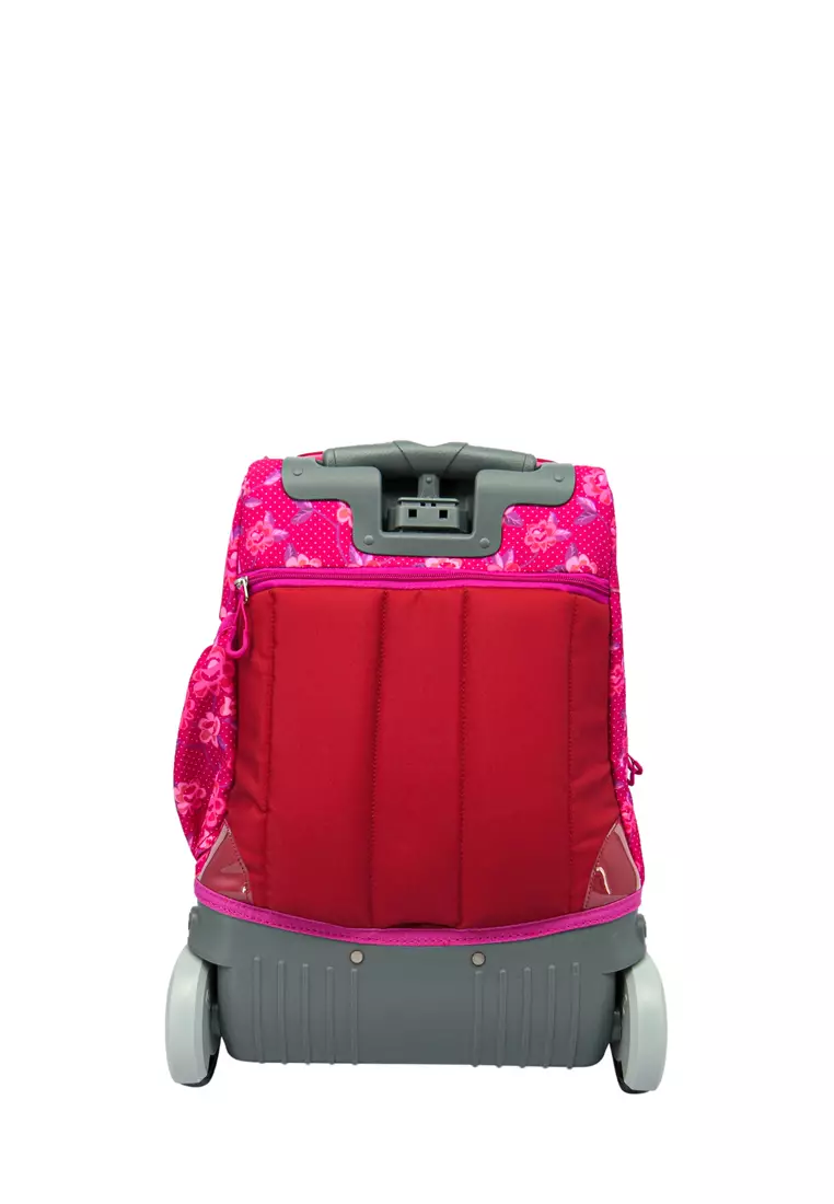 Stardust 2in1 Backpack and Trolley -  Pink Flower
