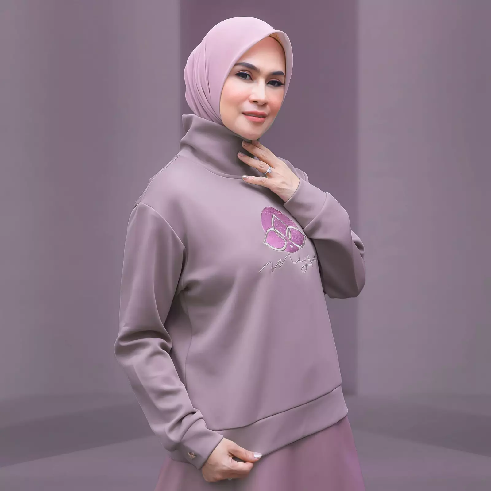 Mayra Indonesia - Sweter Lunar - Pink