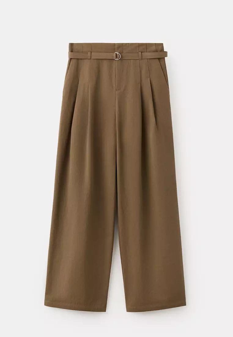 Trousers With Belt Loops