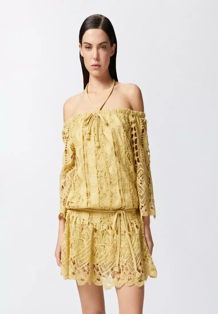 Buy Pinko Dress with embroidery 2026 Online | ZALORA