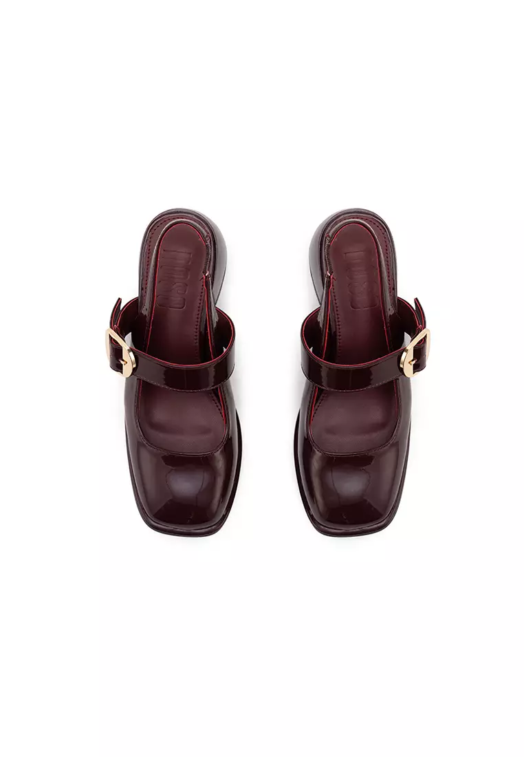 MARY JANE SLINGBACK CHUNKY HEEL