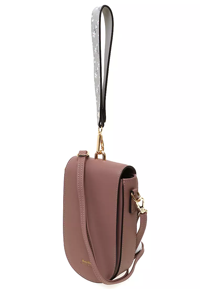 Tas Selempang Fashion Wanita Sling Bag Uniqe Design Material Leather Kulit ORIGINAL