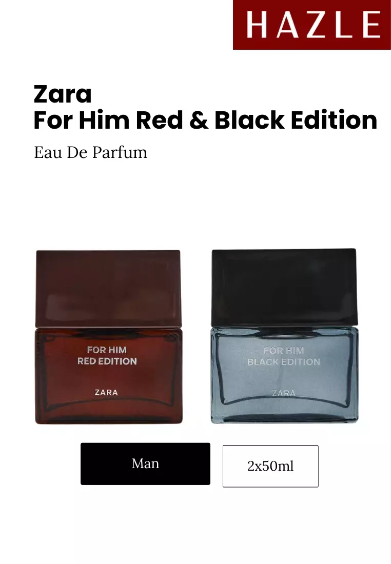 Jual ZARA Zara Man For Him Red Edition EDP Zara Man For Him