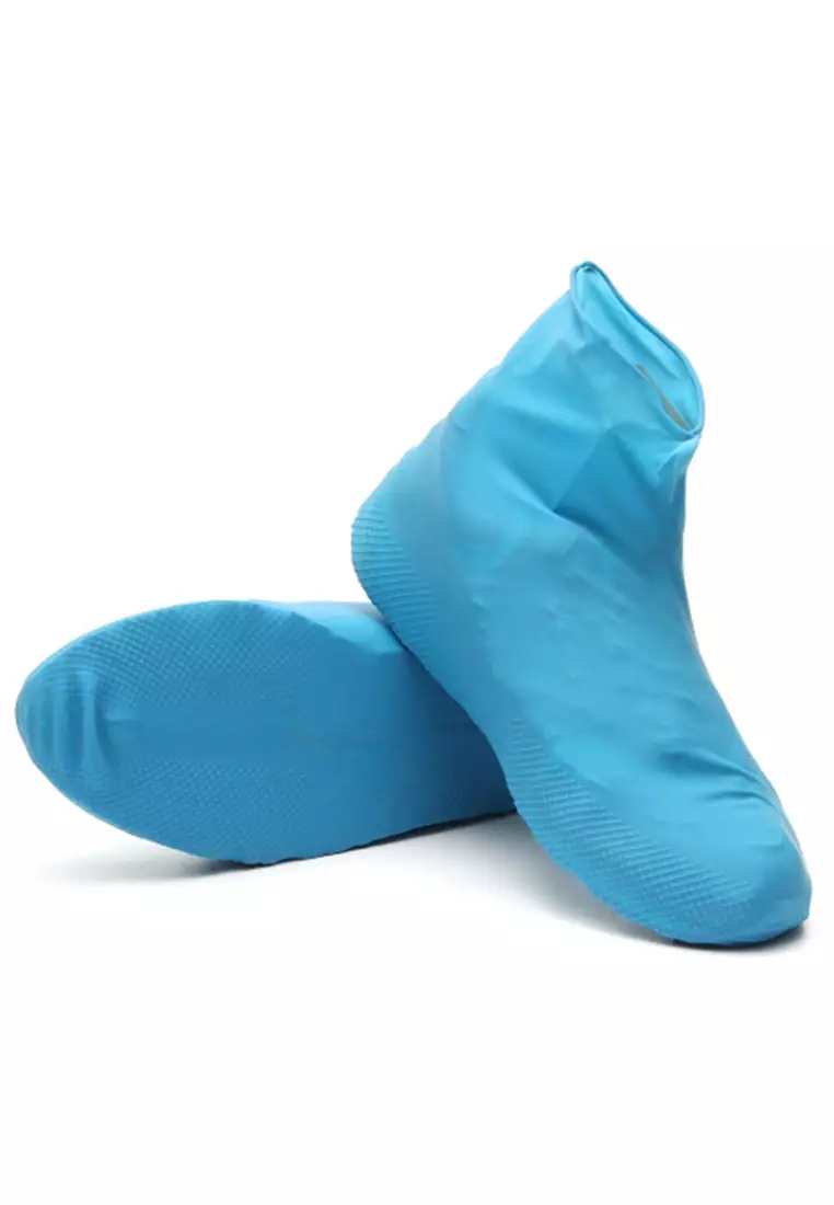 Discount on Fashion By Latest Gadget  shoes - SKU: Latex Shoe Cover M – Blue