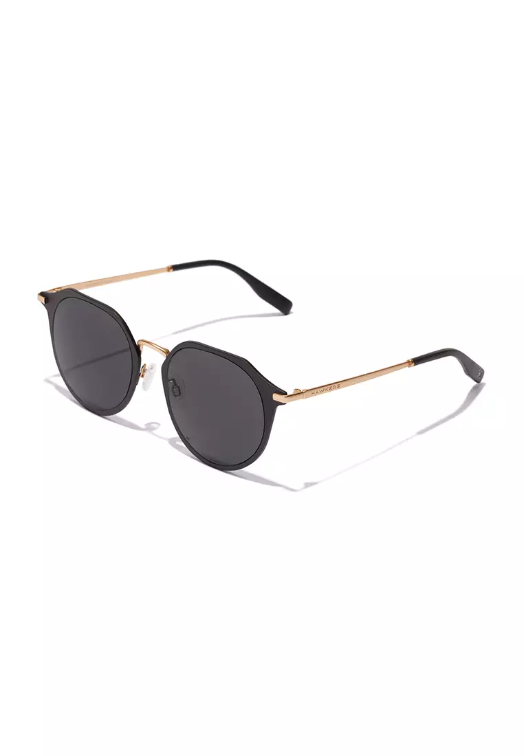 HAWKERS Black Dark Warwick Metal Sunglasses For Men And Women, Unisex. Official Product Designed In Spain