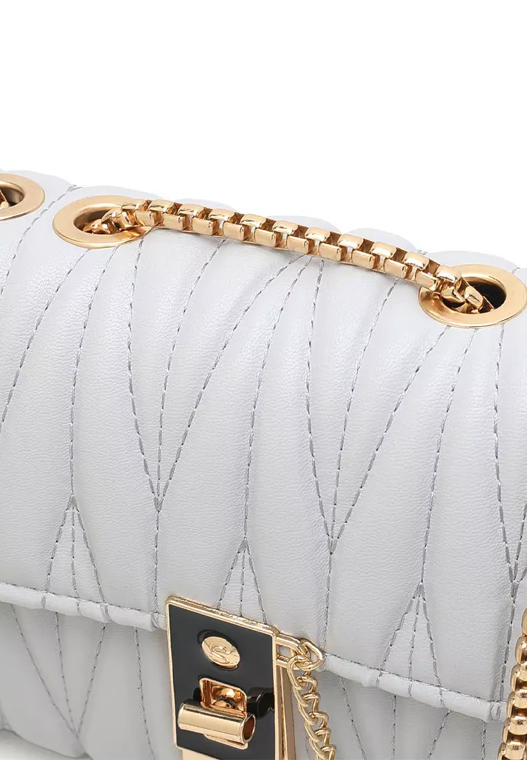 Chain Handbag - Grey
