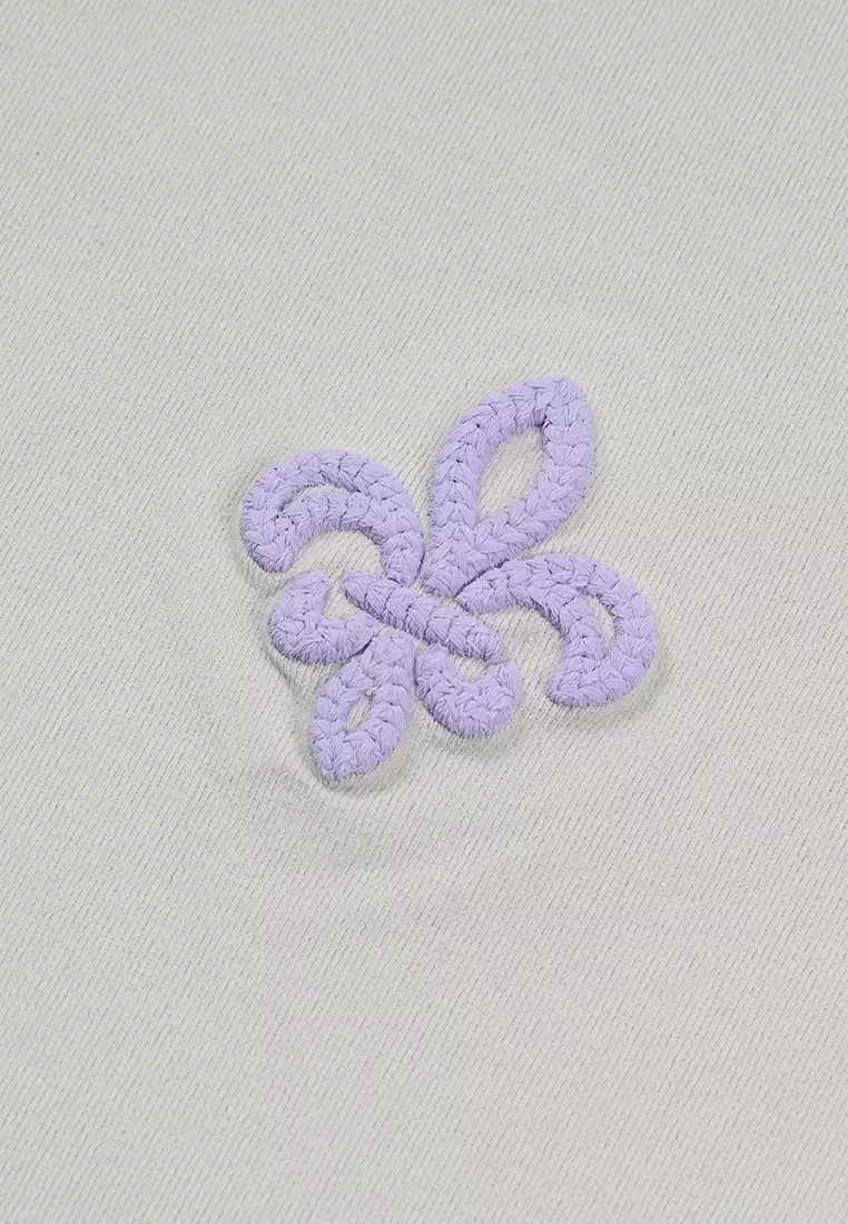 女裝鳶尾花 LOGO 短袖T裇