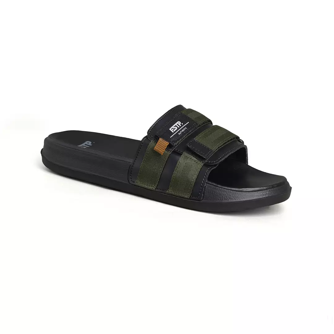 Stereo Army Sandal Pria Slide