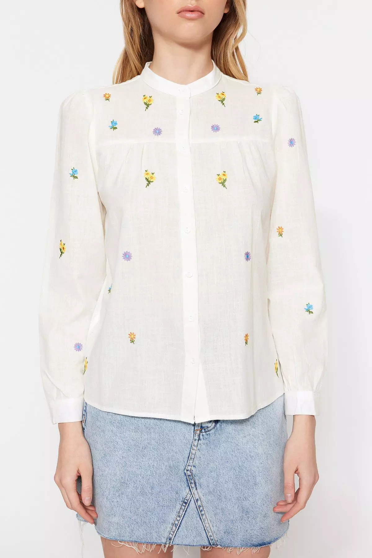 Embroidered Woven Shirt