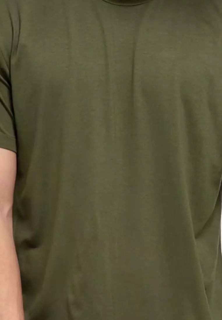 MTH82 Kaos Distro Pria Green Army Polos