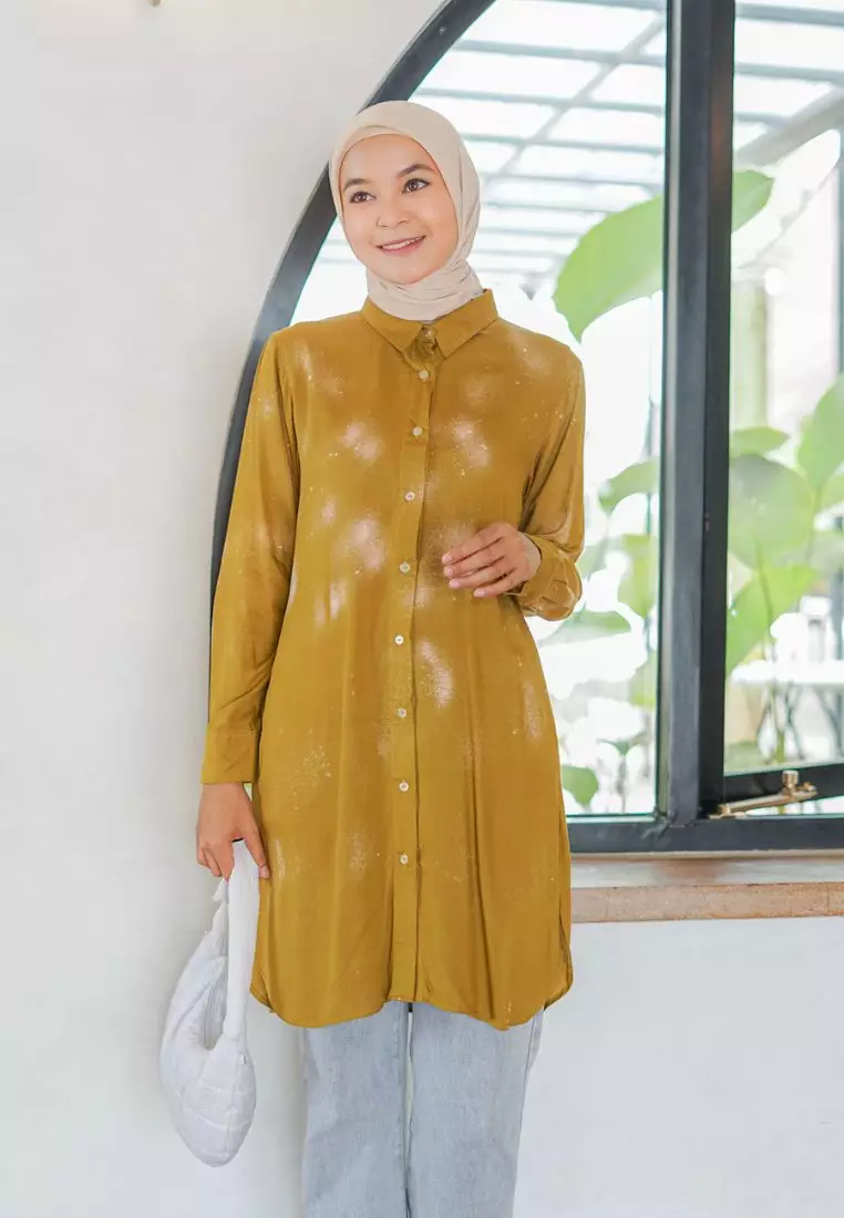 Tasya Tunik Galaxy Olive