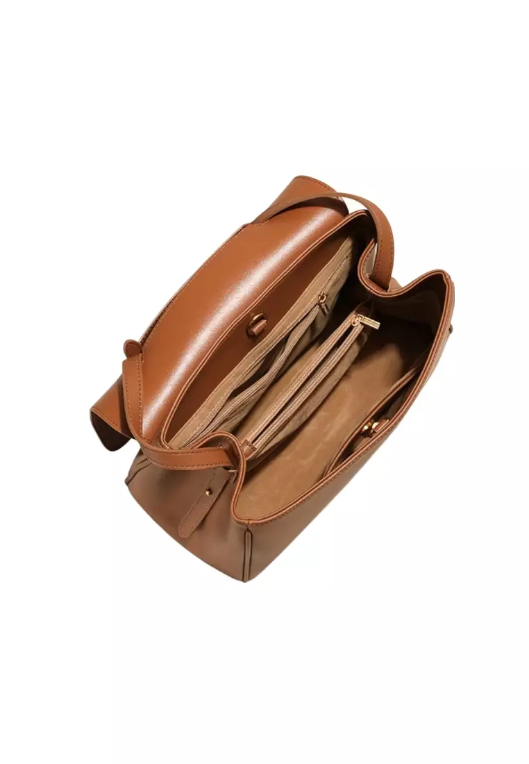 Women's Classic Cowhide Leather 3-Ways Crossbody Bags Shoulder Bags Tote Bags