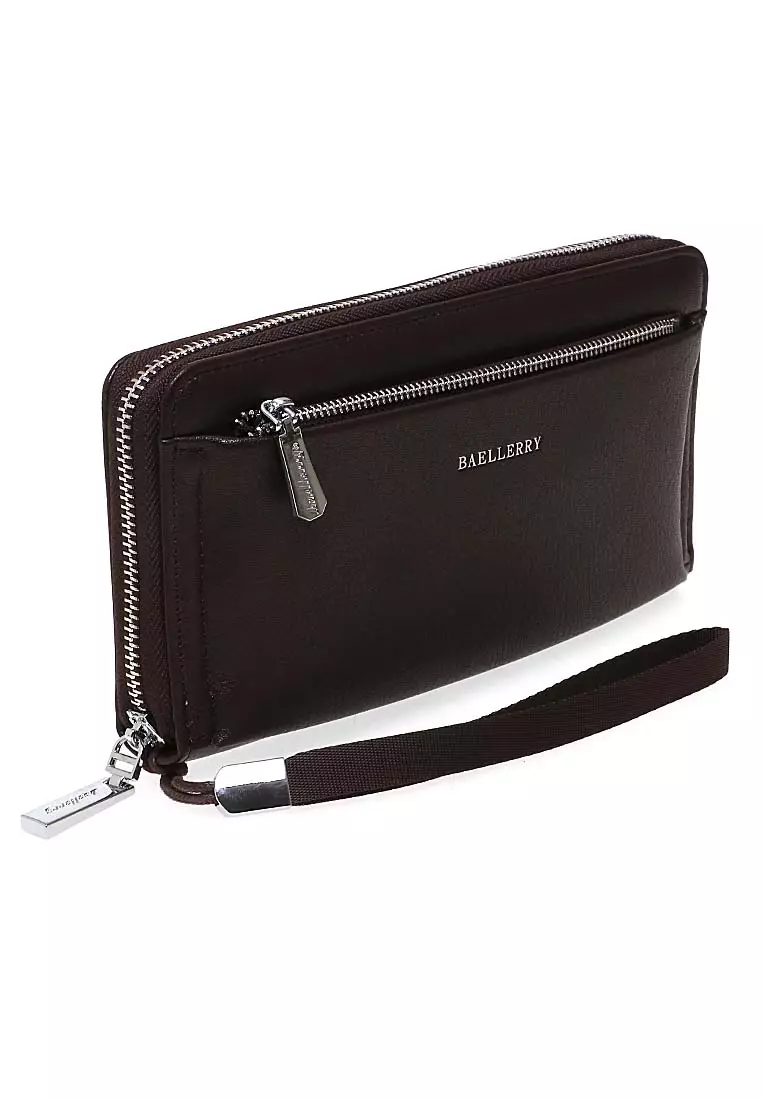 Long Wallet Dompet Pria Wanita Model Panjang Many Slot Material Kulit Leather ORIGINAL