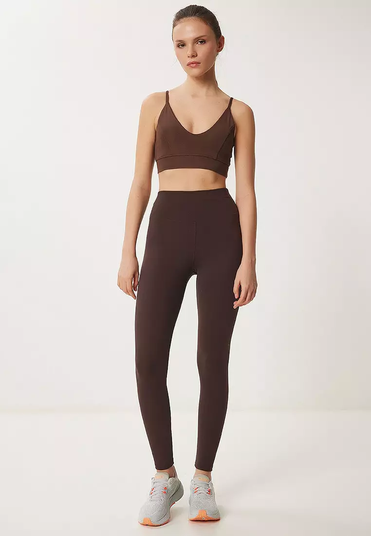 Support Shaper Strappy Knitted Sports Bra