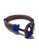 Splice Cufflinks brown Grapple Series Brown PU Leather Electric Blue Anchor Bracelet SP744AC37XGCSG_1