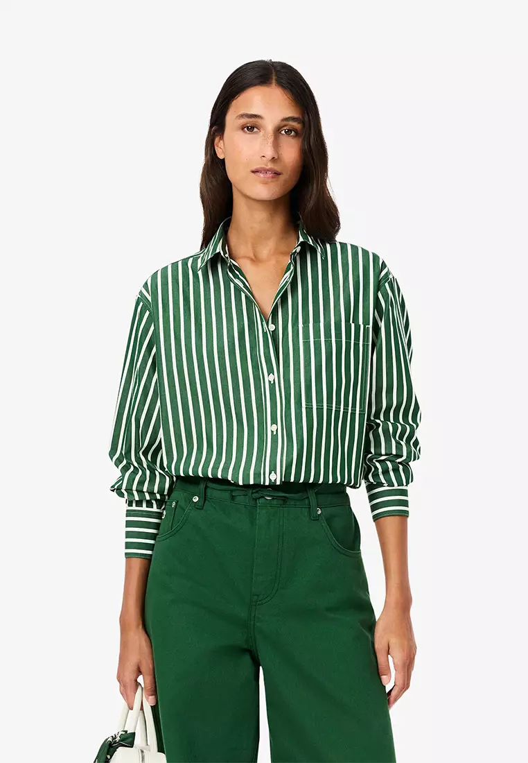 Oversized Cotton Poplin Shirt