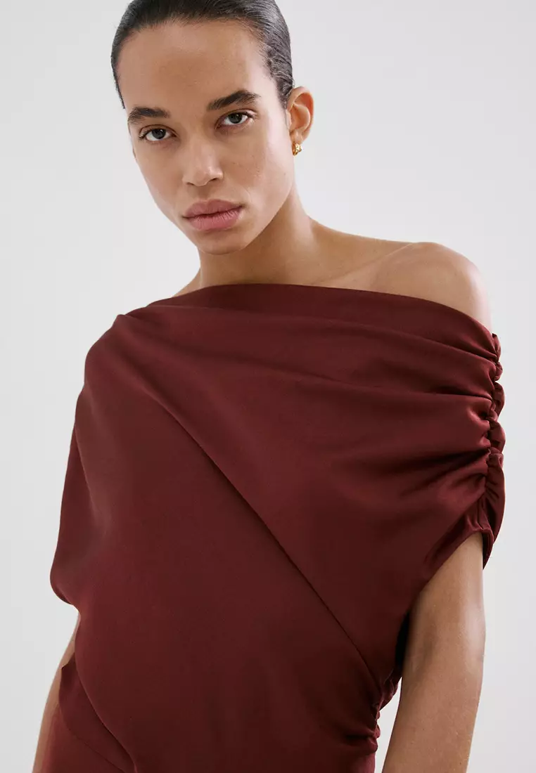 Asymmetrical Flared Dress