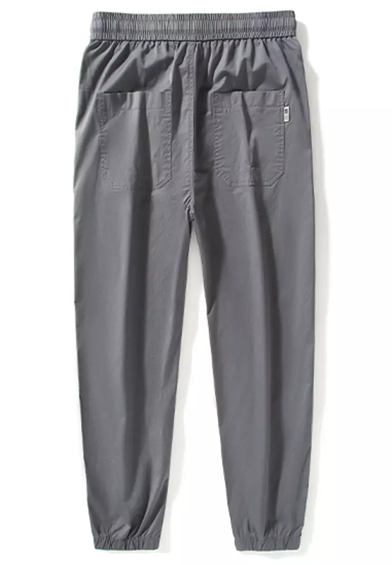 Drawstring Slim Jogger Pants