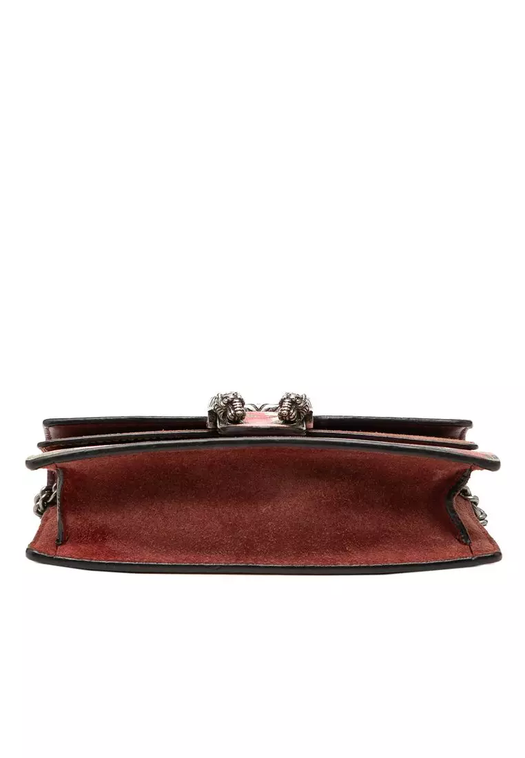 Pre-Loved Gucci Mini Gg Supreme Blooms Dionysus Crossbody