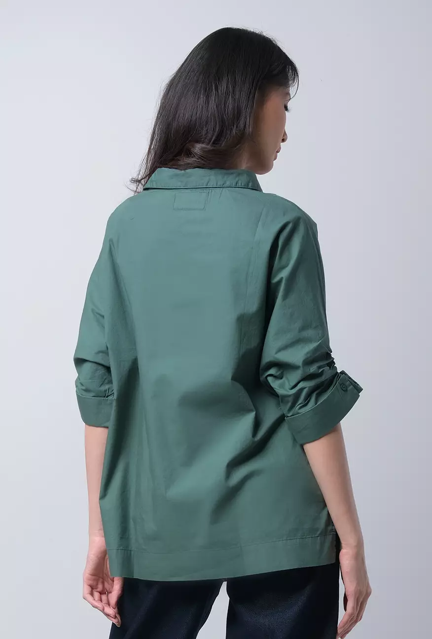 Kemeja Wanita Syasya Green