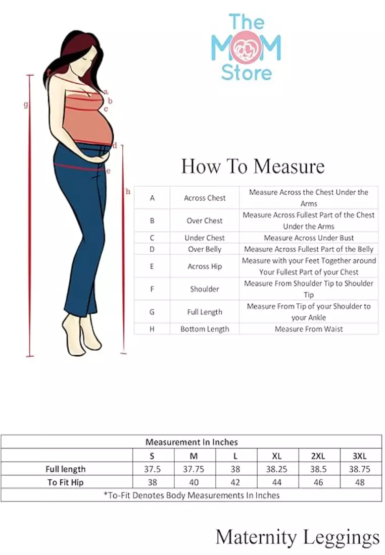 舒適孕婦打底褲海軍藍