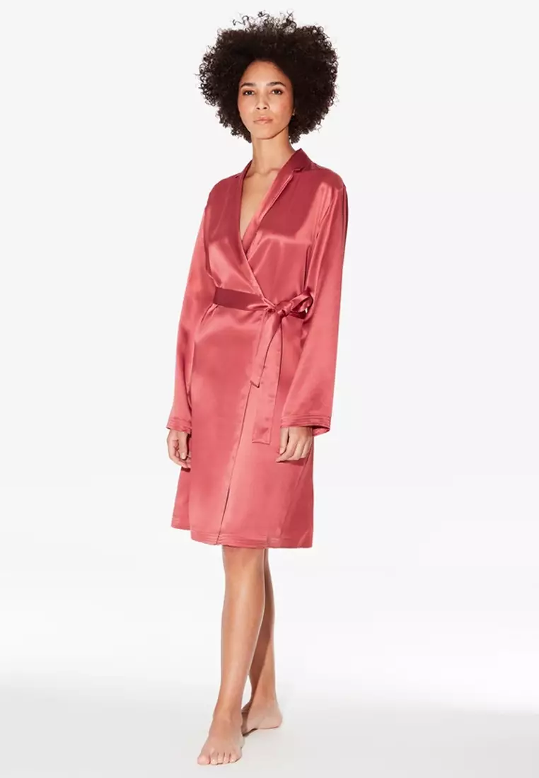 Buy silk dressing clearance gown