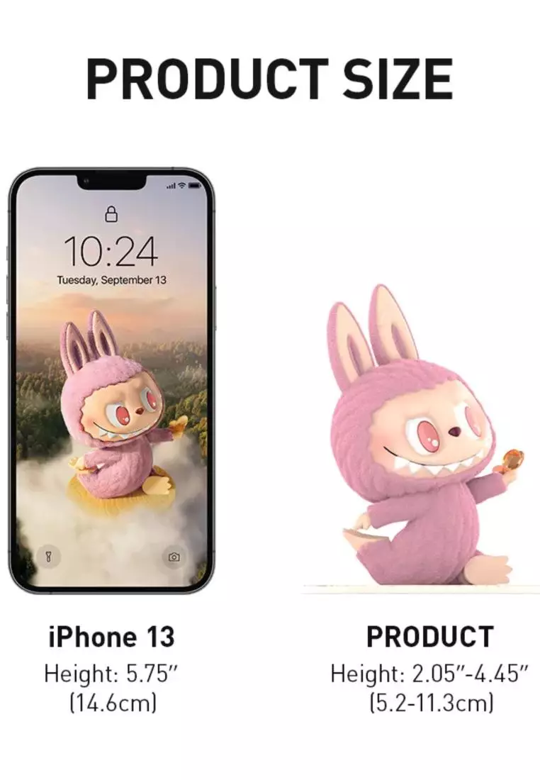 Pop Mart LABUBU The Monster Lazy Yoga Series Figures Blind Box