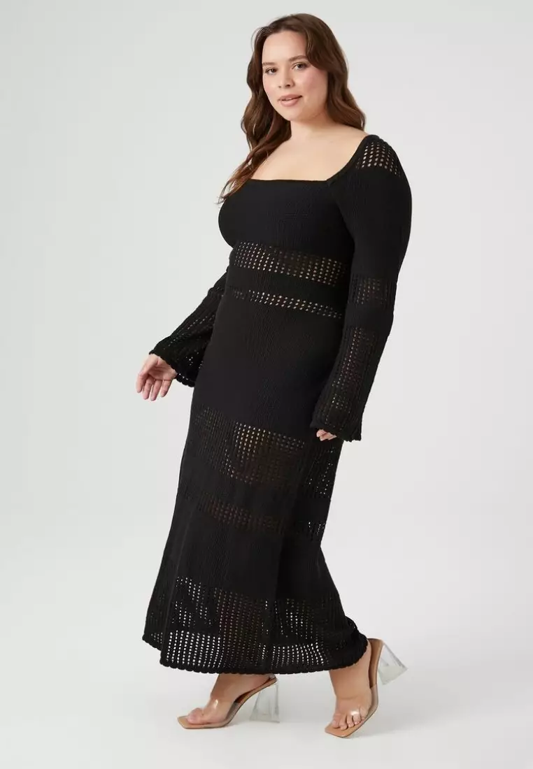 Forever 21 plus size sweater dresses discount