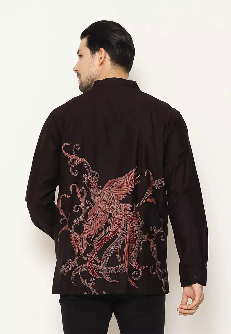 Hadinata Batik Kemeja Koko Panjang Furing Fariq