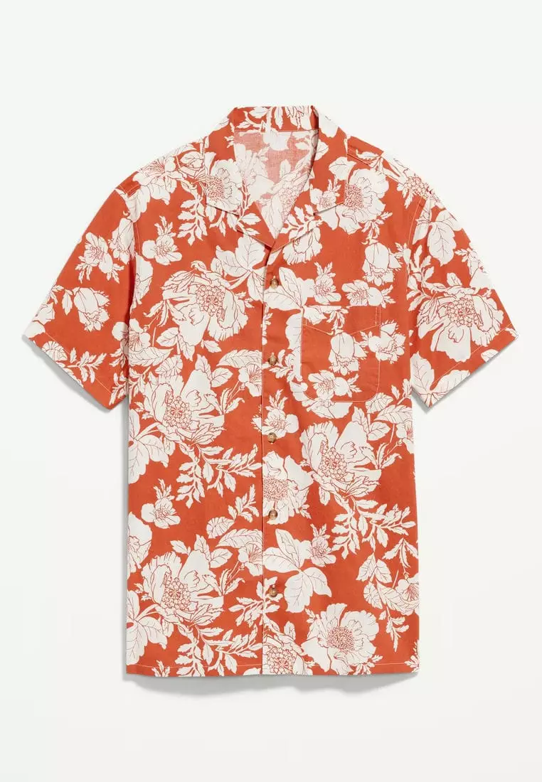 Short-Sleeve Camp Shirt